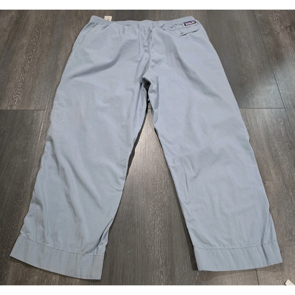 Patagonia Funhoggers Pants Womens XL Blue Hiking Camp Outdoors Travel Drawstring